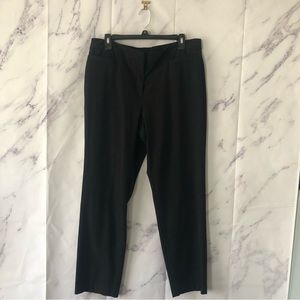 JM COLLECTION - BLACK LEOPARD PRINT DRESS PANTS WOMENS 14